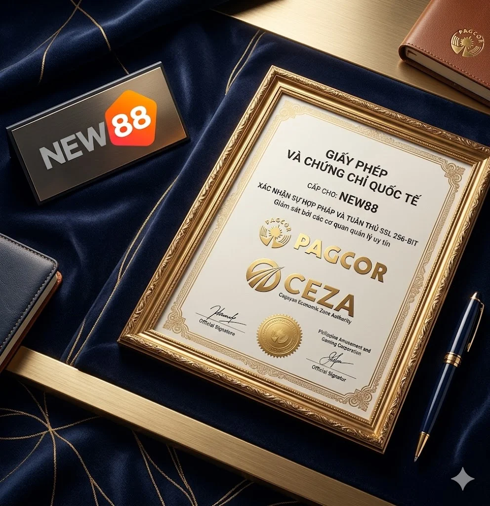 Nhà Cái NEW88 Được Kiểm Định Quốc Tế